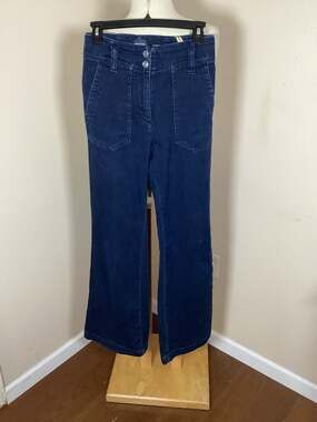 Maeve by Anthropologie The Colette High-Rise Wide-Leg Jeans Size 25